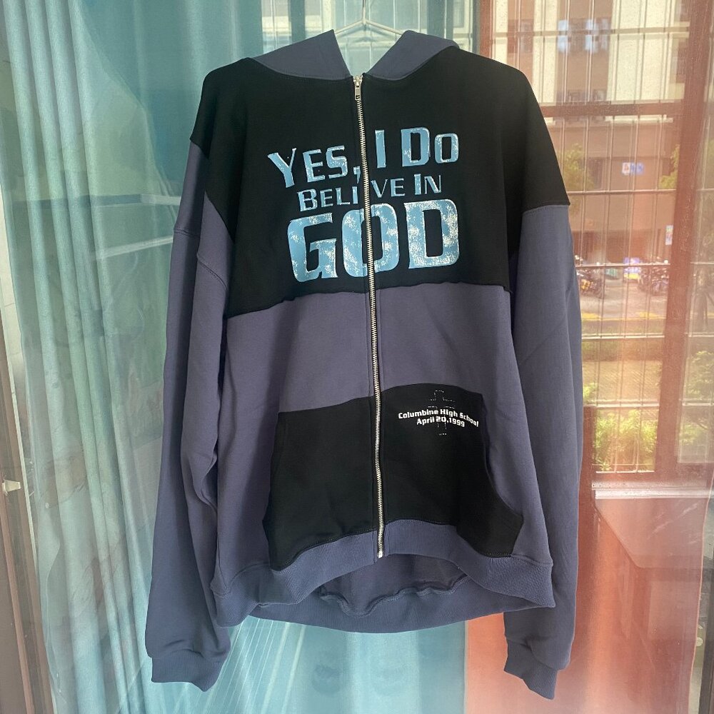 Enfants Riches Deprimes blue hoodie